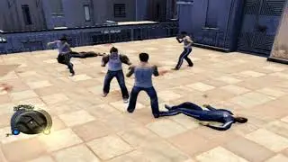 Sleeping dogs Переоделся как громила