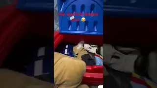 Dino man travels through time blooper