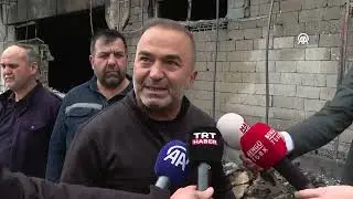 GÜNCELLEME - Başkentte 3 katlı binada çıkan yangın söndürüldü