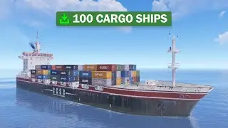 Loot from 100 Cargo Ship runs in Rust