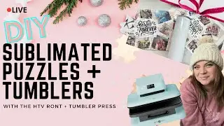 Diy FAIL? SUBLIMATED TUMBLERS and Puzzles