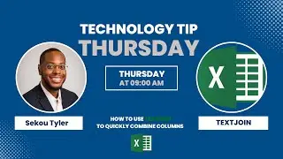 How to Use TextJoin in Excel
