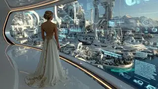 Future Earth Reborn 2900 🌌 | Sustainable Cities, Smart Transport & Calm Atmospheres (4K)
