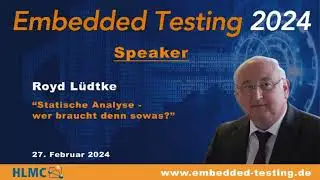 Embedded Testing: Statische Codeanalyse Teil 1/3 (240)
