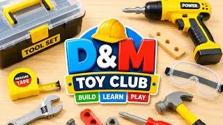 Tools For Kids Power tool box kid videos black and decker toy reviews toy tool set