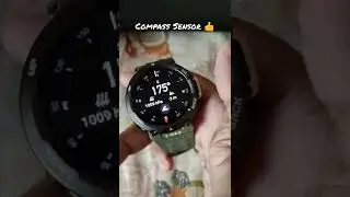 Compass Amazfit T-Rex2 #amazfit #workout #outdoors #adventure #vlog #tech #sensor #beast #goat