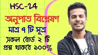 hsc-24 accounting second paper chapter 6 || অনুপাত বিশ্লেষণ || Moder biddaloy