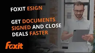 Basic Sending Process for Foxit eSign