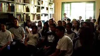 5 -Exibição do vídeo X Festival da Limpeza no Colégio Estadual de Araras