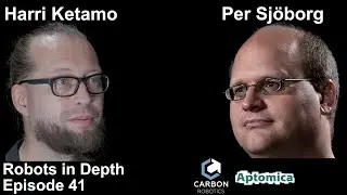 Harri Ketamo in Robots in Depth #41. Sponsors: Carbon Robotics and Aptomica