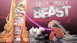 Silly Polly Beast Demo Gameplay Top-Down Shooter Horror Game with MC Who Trapped in the Underworld