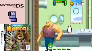 DreamWorks Madagascar (2005) Nintendo DS Gameplay in HD (DeSmuME)