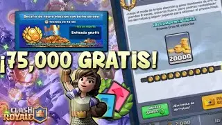 ¡GANA 75,000 DE ORO GRATIS Y FÁCIL! DESAFÍO TRIPLE ELECCIÓN | Anthony Clash Royale