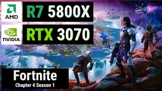 Ryzen 7 5800X + RTX 3070 = FORTNITE