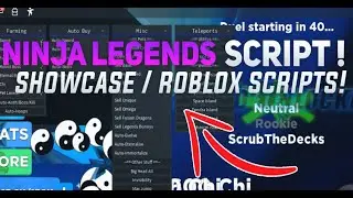 Ninja Legends GUI | Roblox Exploiting | Showcase