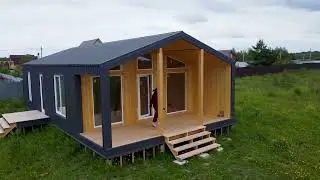 Готовые каркасные дома для сдачи в аренду и/или проживания от компании Новый Город