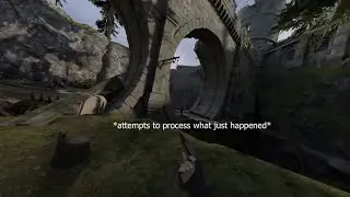 Blade and Sorcery but it's only the worst jokes