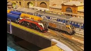 Südexpress Euroduals in actie met graantreinen