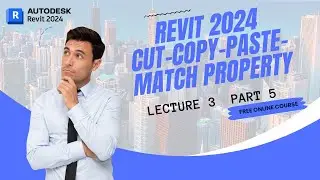 Revit Architecture 2024 Hindi | Lecture 3 | Part 5 | Clipboard Option| Gaurav Goswami