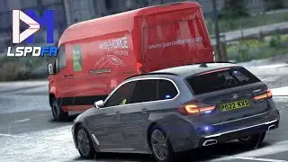 POSTAL PURSUIT! | GTA 5 British Police Mod - UK LSPDFR