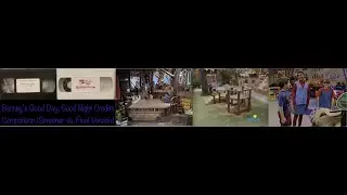 Barney’s Good Day, Good Night Credits Comparison (Screener vs. Final Version) (V1 and V2)