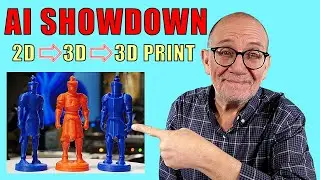 Open Source AI Showdown: TripoSR vs. Trellis vs. Spar3D – 2D to 3D Printing Face-Off!