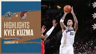 Highlights: Kyle Kuzma drops 33 points in victory at Portland Trail Blazers - 2/14/23