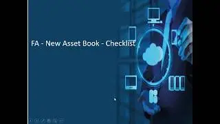 FA New Asset Book Checklist