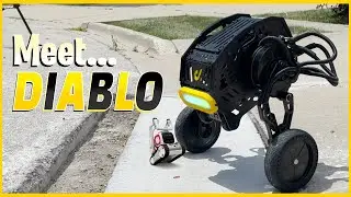 UNBOXING & LETS PLAY! - Diablo Robot - World‘s First Direct-Drive Self-Balancing Wheeled-Leg Robot
