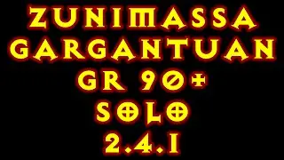 Diablo 3 WD Zunimassa Gargantuan GR90+ Patch 2.4.1
