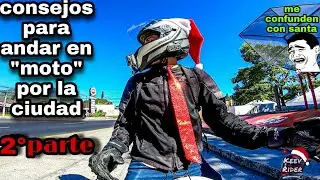 CONSEJOS PARA ANDAR EN MOTO (POR CIUDAD) 2°