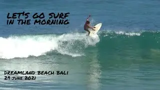 sexy model to beautiful waves, dreamland beach bali 29 june 2021