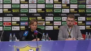 Пресс-конференция после матча 
