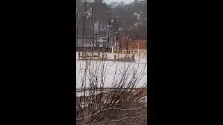 Bridge built in 1888 gets destroyed during flooding
