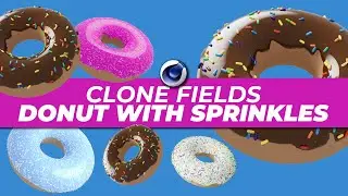 Superfast Donuts 🍩 Cinema 4D 2024.2 Tutorial