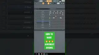 HOW TO MAKE AFROBEAT DRUMS IN FL 20 