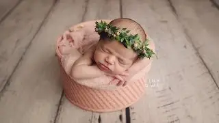 Newborn Film | Pink Owl Studios | Harper Katherine