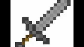 How to make a Stone Sword in Minecraft.