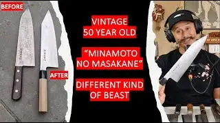 50+ year old knife make-over: A different type of beast