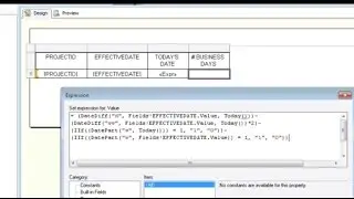 Calculate Number of Business Days and Filter on Days in SSRS 2008 (Reporting Services)
