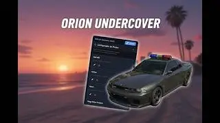 Orion Undercover Police lights| Orion FiveM | FiveM Script