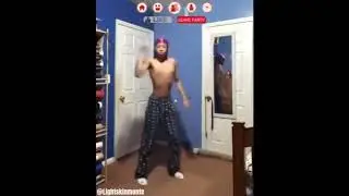 Dude Dancing to Meepcity Music