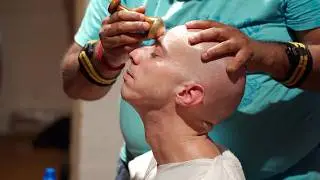 ASMR Head Massage Featuring Elbow and Shoulder Cracks: The Art of Shamboo Barber