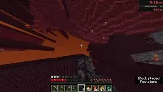 MINECRAFT 1.16.1 RANDOM SEED IN 8 MINUTES | 8:06 Re-run |