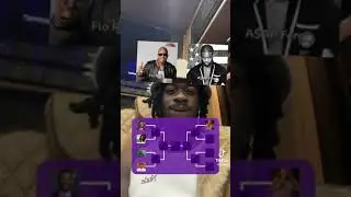 Lil Nas X doing a rappers bracket! #lilnasx #shorts