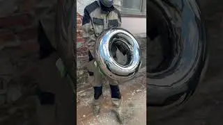Фигуры из металла. #гидроформовка