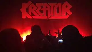 kreator intro - the forum Melbourne 14-02-24