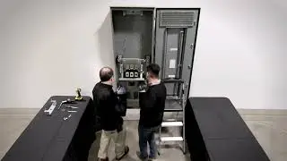Installing NFN6CR Condo Riser Neutral Assembly to NQ/NF Panelboards (MHxxD9VWP Vented NEMA 3R Encl)