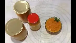 Икра из перезрелых кабачков без стерилизации.