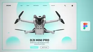 🔥  Design Cool website Design & prototyping in Figma 2024 #figma